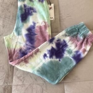 Jogger multicolor con puño